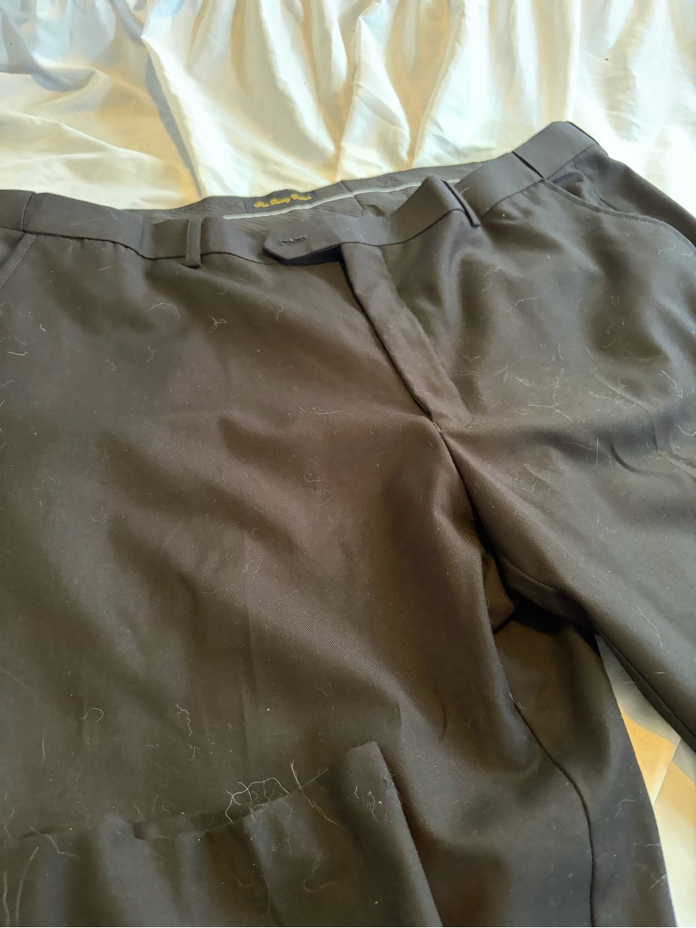 Avenizano Dolce Vita Men’s Black Pants – 48x42